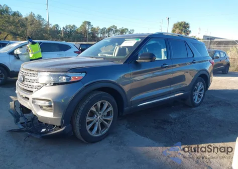 2023 Ford Explorer Limited из США, поврежденный, VIN 1FMSK7FH4PGA57646